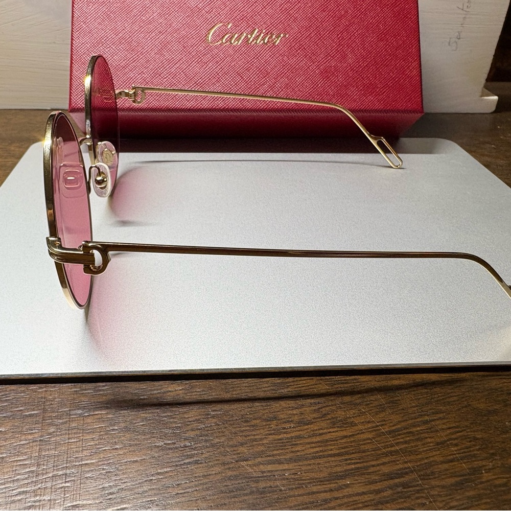 Cartier Red Case with Gold Lettering - Picture 8 of 16